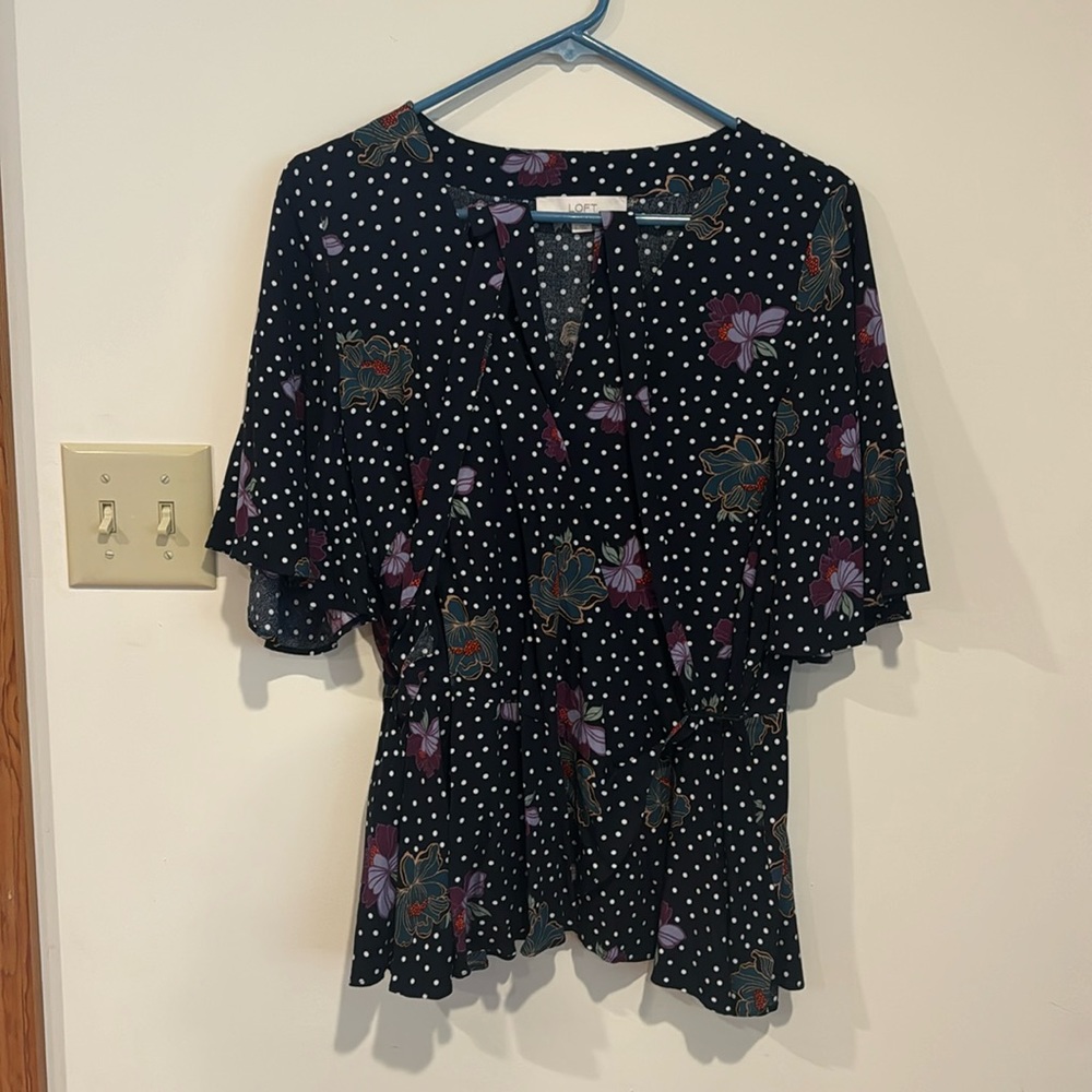 Loft wrap shirt